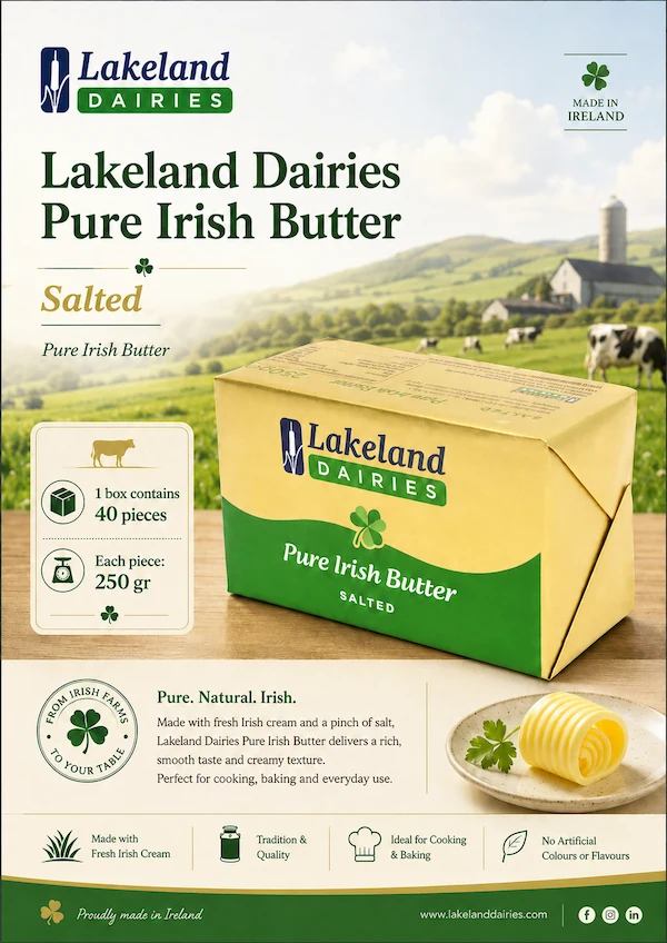Lakeland Dairies salted butter